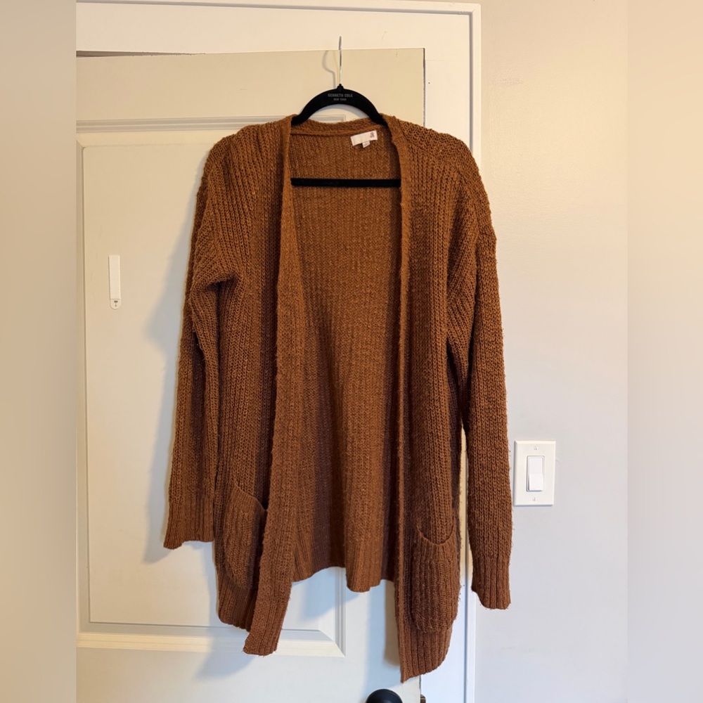 SO Rust Cardigan with pockets